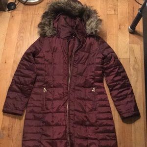 Michael Michael Kors jacket with faux fur trim